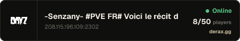 -Senzany- #PVE FR# Voici le récit de votre mort
