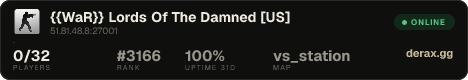{{WaR}} Lords Of The Damned [US]