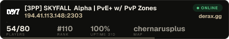 [3PP] SKYFALL Alpha | PvE+ w/ PvP Zones
