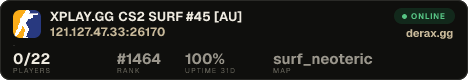 XPLAY.GG • CS2 SURF #45 • [AU]