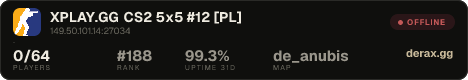 XPLAY.GG • CS2 5x5 #12 • [PL]