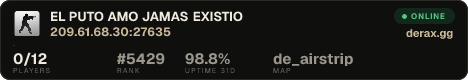 EL PUTO AMO JAMAS EXISTIO