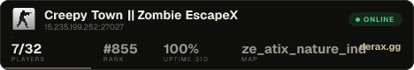 Creepy Town || Zombie EscapeX
