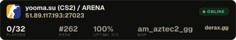 ███ yooma.su (CS2) / ARENA