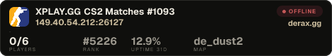 XPLAY.GG • CS2 Matches #1093