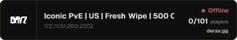 Iconic PvE | US | Fresh Wipe | 500 Crafts | P2P | Worldboss