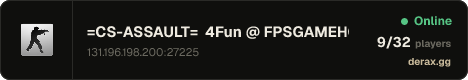 =CS-ASSAULT= 4Fun @ FPSGAMEHOST.COM.BR
