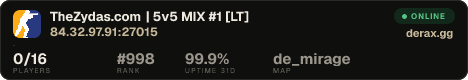 TheZydas.com | 5v5 MIX #1 [LT]