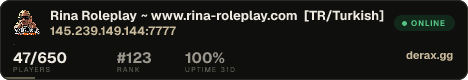 Rina Roleplay ~ www.rina-roleplay.com [TR/Turkish]