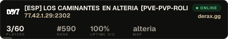 [ESP] LOS CAMINANTES EN ALTERIA [PVE-PVP-ROLES-EVENTOS]