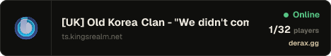 [UK] Old Korea Clan - "We didn't come up with the name."