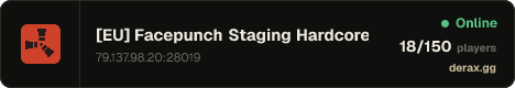[EU] Facepunch Staging Hardcore Small