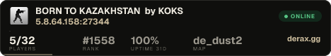 BORN TO KAZAKHSTAN by KOKS