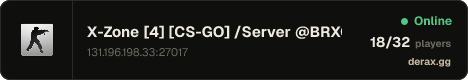 X-Zone [4] [CS-GO] /Server @BRXGames