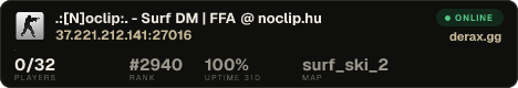 .:[N]oclip:. - Surf DM | FFA @ noclip.hu
