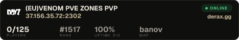 (EU)VENOM PVE ZONES PVP