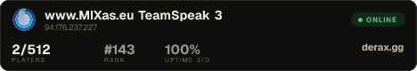 www.MIXas.eu » TeamSpeak 3