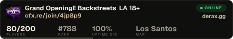 Grand Opening!! Backstreets LA 18+