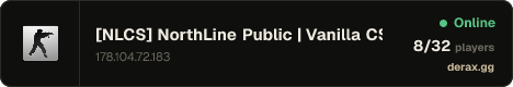 [NLCS] NorthLine Public | Vanilla CS 1.6