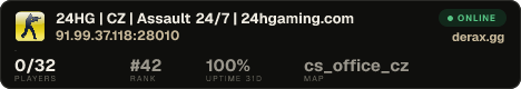 24HG | CZ | Assault 24/7 | 24hgaming.com