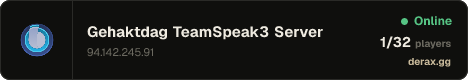 Gehaktdag TeamSpeak3 Server