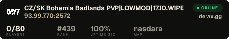 CZ/SK Bohemia Badlands PVP|LOWMOD|17.10.WIPE