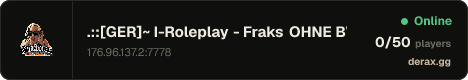 .::[GER]~ I-Roleplay - Fraks OHNE BW!::.