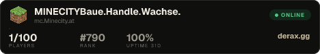 MINECITYBaue.•Handle.•Wachse.