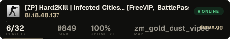 [Infected Cities...] Hard2Kill [Zombies, BattlePass, FreeVIP]