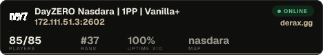 DayZERO Nasdara | 1PP | Vanilla+