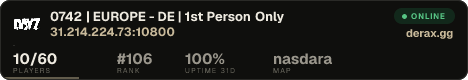 0742 | EUROPE - DE | 1st Person Only