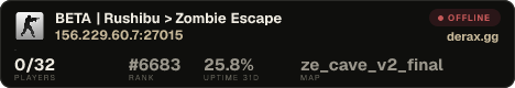 BETA | Rushibu > Zombie Escape