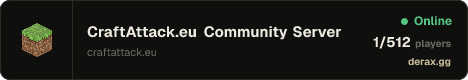 CraftAttack.eu » Community Server [1.21.11] Immer auf der neusten Version!