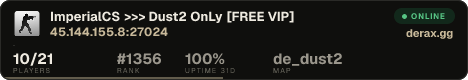 ImperialCS >>> Dust2 OnLy [FREE VIP]