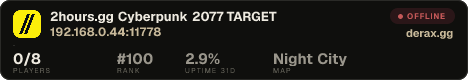 2hours.gg Cyberpunk 2077 TARGET