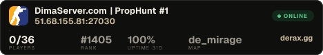 █ DimaServer.com | PropHunt #1
