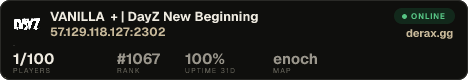 VANILLA + | DayZ New Beginning