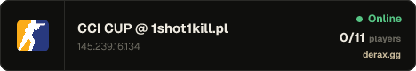 CCI CUP @ 1shot1kill.pl