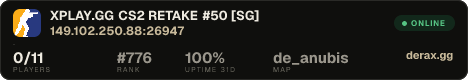 XPLAY.GG • CS2 RETAKE #50 • [SG]