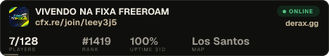 VIVENDO NA FIXA FREEROAM