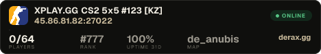 XPLAY.GG • CS2 5x5 #123 • [KZ]