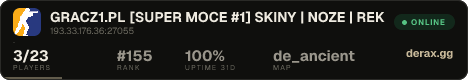 GRACZ1.PL [SUPER MOCE #1] SKINY | NOZE | REKAWICE
