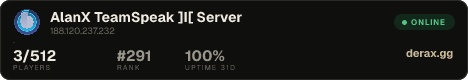 AlanX TeamSpeak ]I[ Server