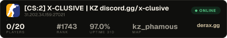 [CS:2] X-CLUSIVE | KZ • discord.gg/x-clusive