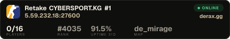 Retake CYBERSPORT.KG #1