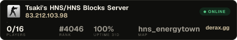 Tsaki's HNS/HNS Blocks Server