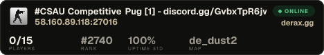 #CSAU Competitive Pug [1] - discord.gg/GvbxTpR6jw