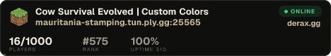 Cow Survival Evolved ѕᴜʀᴠɪᴠᴀʟ | ᴄʀᴇᴀᴛɪᴠᴇ Custom Colors