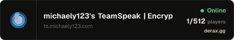 michaely123's TeamSpeak | Encrypt