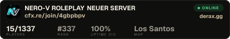 NERO-V ROLEPLAY ⌠NEUER SERVER⌡